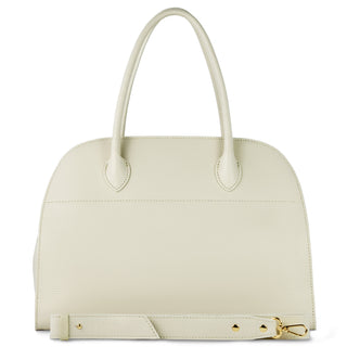Italian Full-Grain Leather Top-Handle Bag | Asti - Glamourous Grace