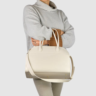 Italian Full-Grain Leather Top-Handle Bag | Asti - Glamourous Grace