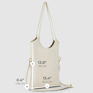 Italian Full-Grain Leather Tote Bag | Matera - Glamourous Grace