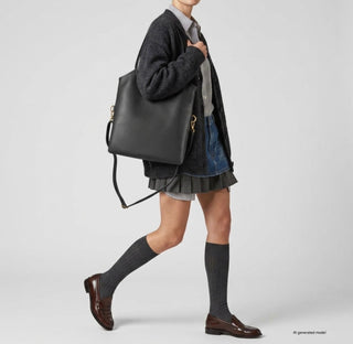 Italian Full-Grain Leather Tote Bag | Matera - Glamourous Grace