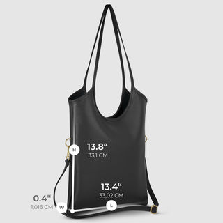 Italian Full-Grain Leather Tote Bag | Matera - Glamourous Grace