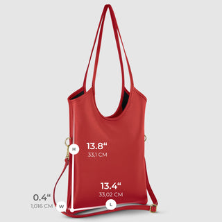 Italian Full-Grain Leather Tote Bag | Matera - Glamourous Grace