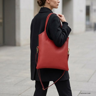 Italian Full-Grain Leather Tote Bag | Matera - Glamourous Grace
