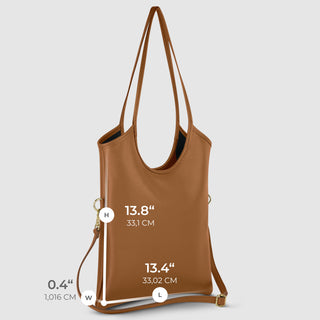 Italian Full-Grain Leather Tote Bag | Matera - Glamourous Grace