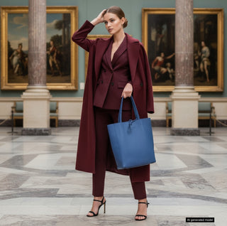 Italian Full-Grain Leather Tote Bag | Firenze - Glamourous Grace