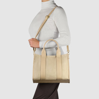 Italian Genuine Suede Tote Bag | Brianza - Glamourous Grace