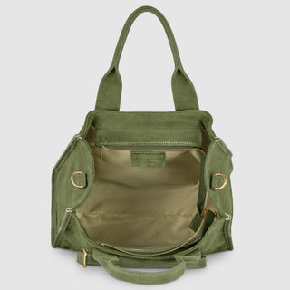 Italian Genuine Suede Tote Bag | Brianza - Glamourous Grace