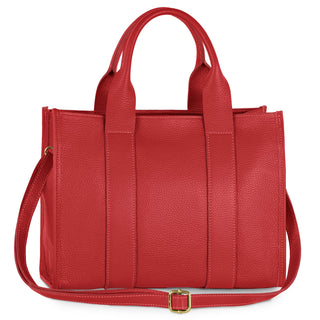 Italian Full-Grain Leather Tote Bag | Monza - Glamourous Grace