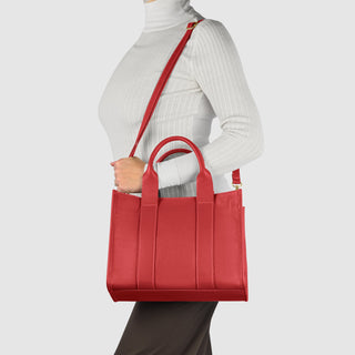 Italian Full-Grain Leather Tote Bag | Monza - Glamourous Grace