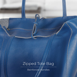Italian Full-Grain Leather Tote Bag | Firenze - Glamourous Grace