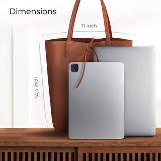 Italian Full-Grain Leather Tote Bag | Firenze - Glamourous Grace