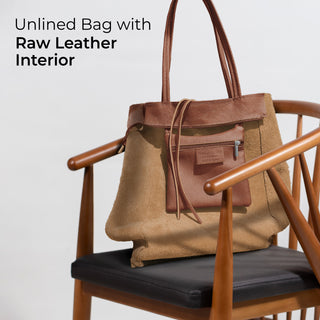 Italian Full-Grain Leather Tote Bag | Firenze - Glamourous Grace