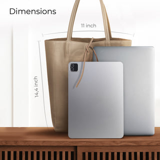 Italian Full-Grain Leather Tote Bag | Firenze - Glamourous Grace