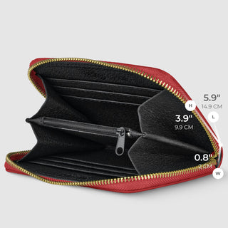 Italian Full-Grain Leather Wallet | Bolzano - Glamourous Grace