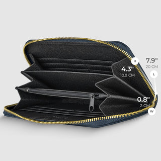Italian Full-Grain Leather Wallet | Vicenza - Glamourous Grace