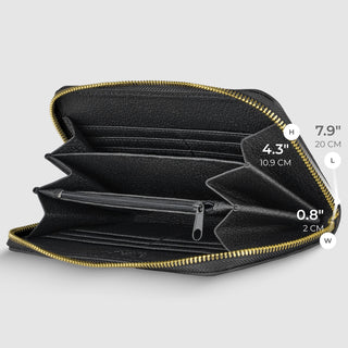 Italian Full-Grain Leather Wallet | Vicenza - Glamourous Grace