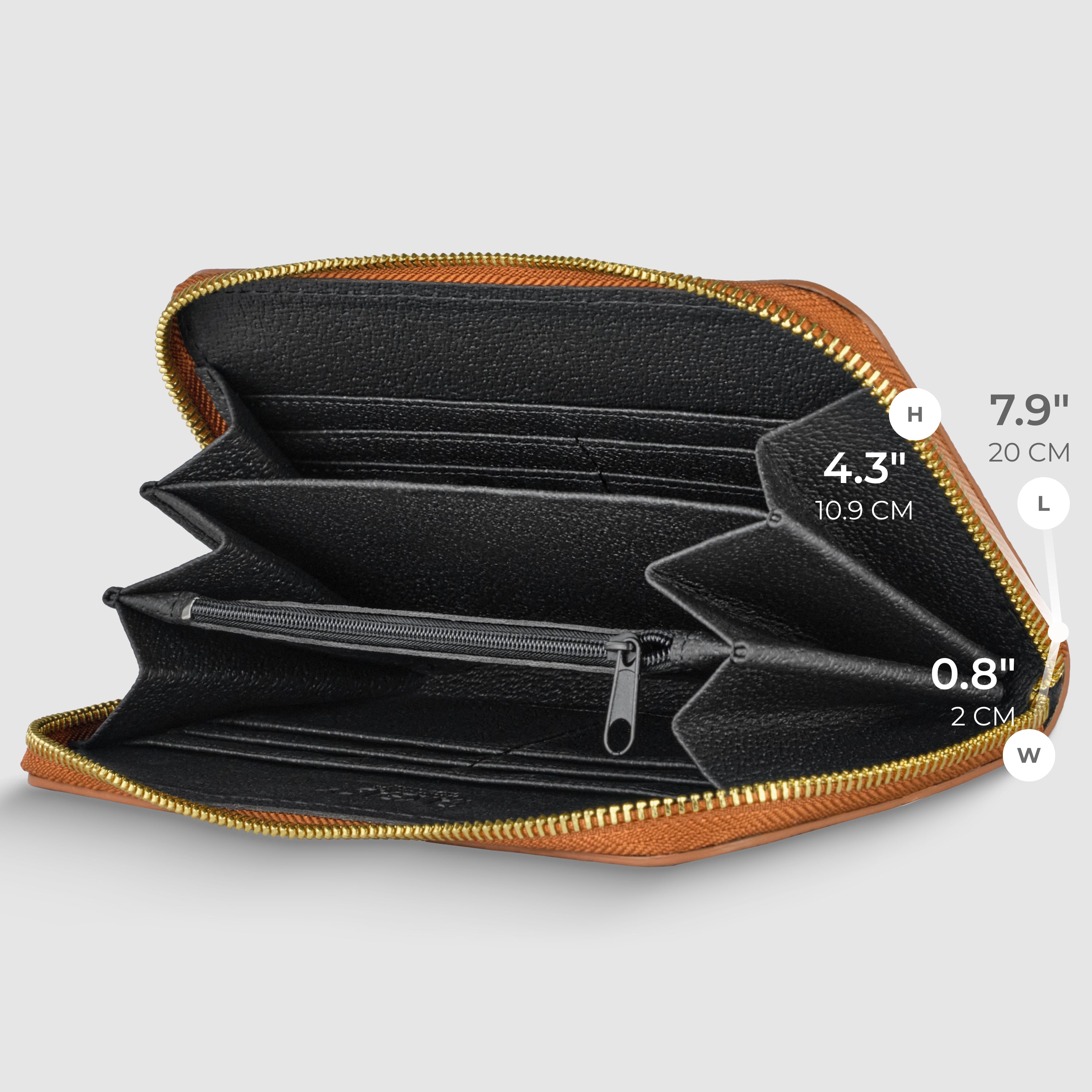 Italian Full-Grain Leather Wallet | Vicenza - Glamourous Grace