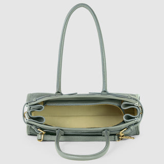Italian Genuine Suede & Full-Grain Leather Shoulder Bag | Lodi - Glamourous Grace