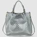 Grid Metallic Silver