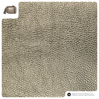 Italian Metallic Full-Grain Leather Crossbody Bag | Napoli - Glamourous Grace