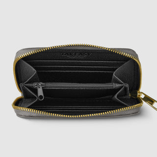 Italian Metallic Full-Grain Leather Wallet | Ancona - Glamourous Grace