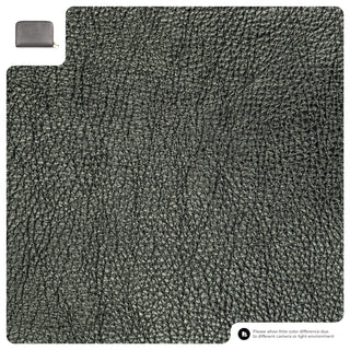 Italian Metallic Full-Grain Leather Wallet | Ancona - Glamourous Grace