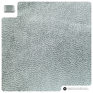 Italian Metallic Full-Grain Leather Wallet | Ancona - Glamourous Grace