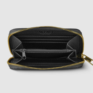 Italian Metallic Full-Grain Leather Wallet | Ancona - Glamourous Grace