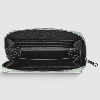 Italian Metallic Full-Grain Leather Wallet | Udine - Glamourous Grace