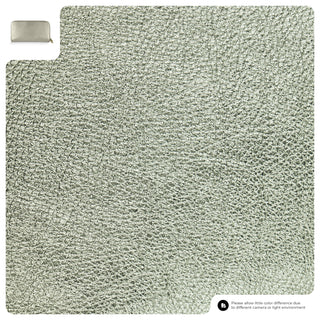Italian Metallic Full-Grain Leather Wallet | Udine - Glamourous Grace