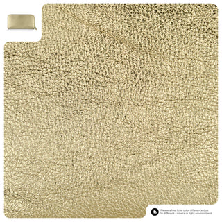 Italian Metallic Full-Grain Leather Wallet | Udine - Glamourous Grace
