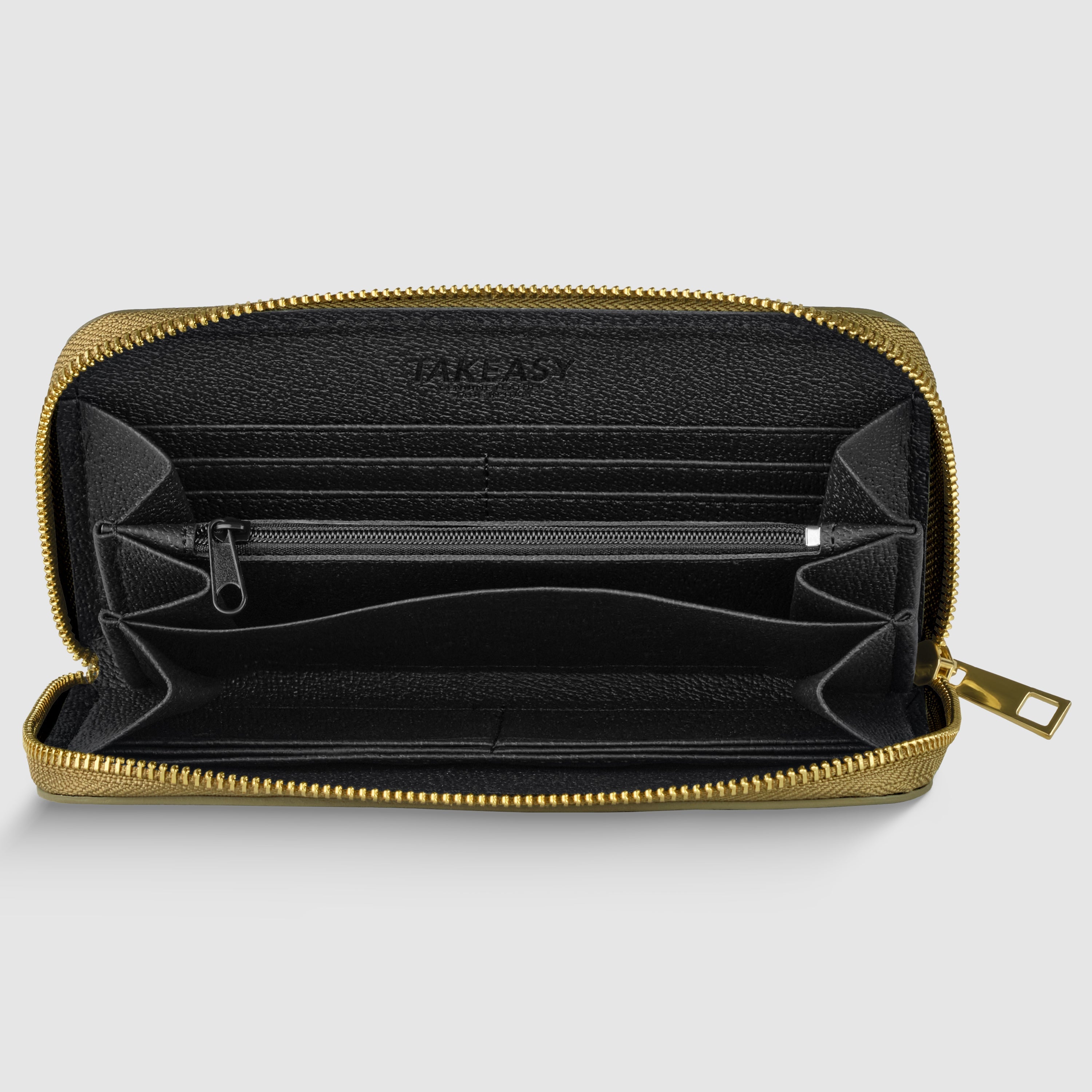Italian Metallic Full-Grain Leather Wallet | Udine - Glamourous Grace