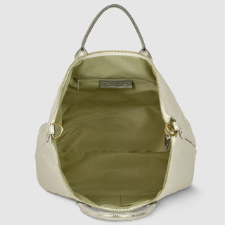 Italian Genuine Metallic Suede Top-Handle Bag | Padova - Glamourous Grace