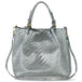 Grid Metallic Silver