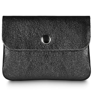 Italian Genuine Metallic Suede Wallet | Assisi - Glamourous Grace