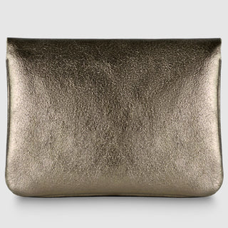 Italian Genuine Metallic Suede Wallet | Assisi - Glamourous Grace