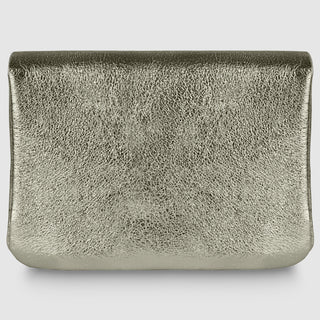 Italian Genuine Metallic Suede Wallet | Assisi - Glamourous Grace