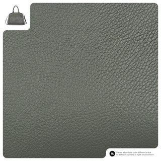 Italian Genuine Suede & Full-Grain Leather Top-Handle Bag | Forlì - Glamourous Grace