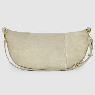 Italian Genuine Suede Crossbody Bag | Genova - Glamourous Grace