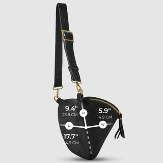 Italian Genuine Suede Crossbody Bag | Genova - Glamourous Grace