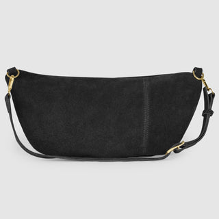 Italian Genuine Suede Crossbody Bag | Genova - Glamourous Grace