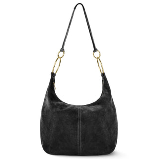 Italian Genuine Suede Hobo Bag | Belluno