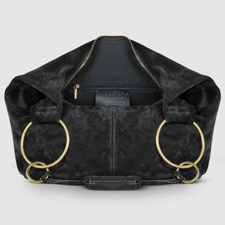 Italian Genuine Suede Hobo Bag | Belluno