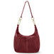 Burgundy Suede