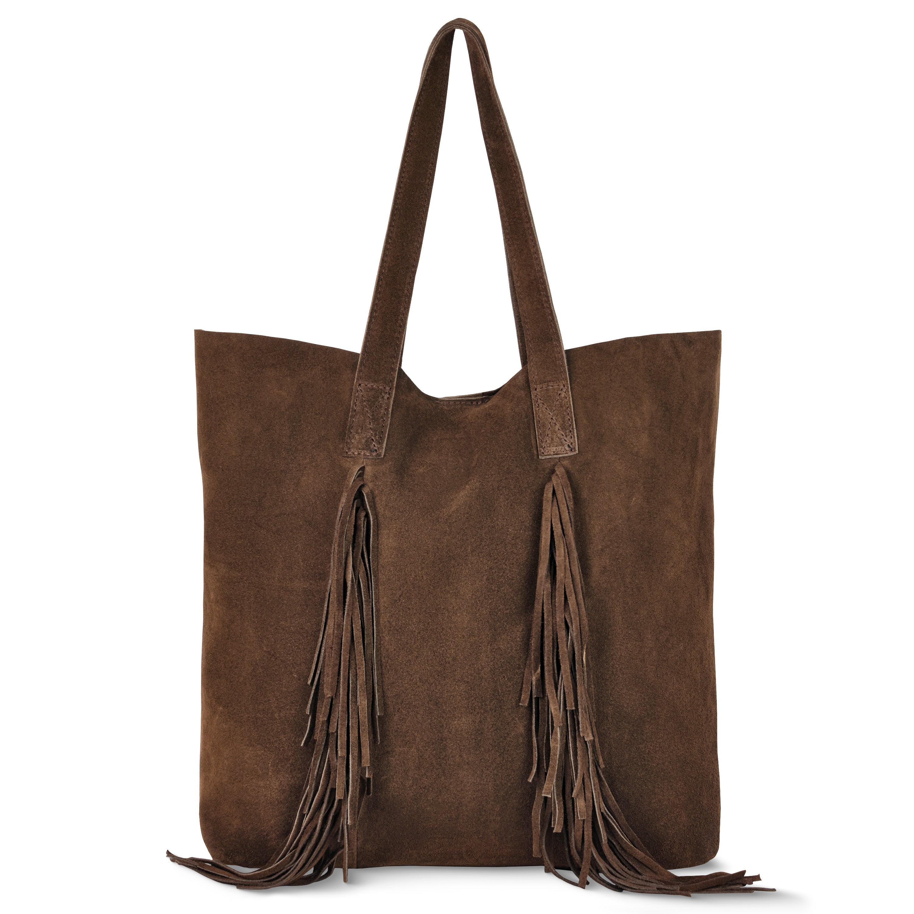 Italian Genuine Suede Tote Bag | Como - Glamourous Grace