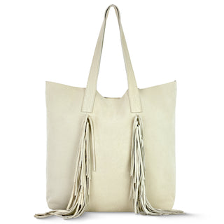 Italian Genuine Suede Tote Bag | Como - Glamourous Grace