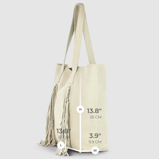 Italian Genuine Suede Tote Bag | Como - Glamourous Grace