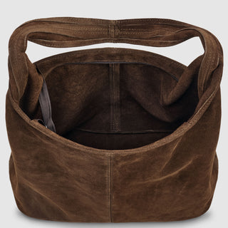 Italian Genuine Suede Hobo Bag | Palermo - Glamourous Grace