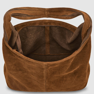 Italian Genuine Suede Hobo Bag | Palermo - Glamourous Grace