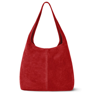 Italian Genuine Suede Hobo Bag | Palermo - Glamourous Grace